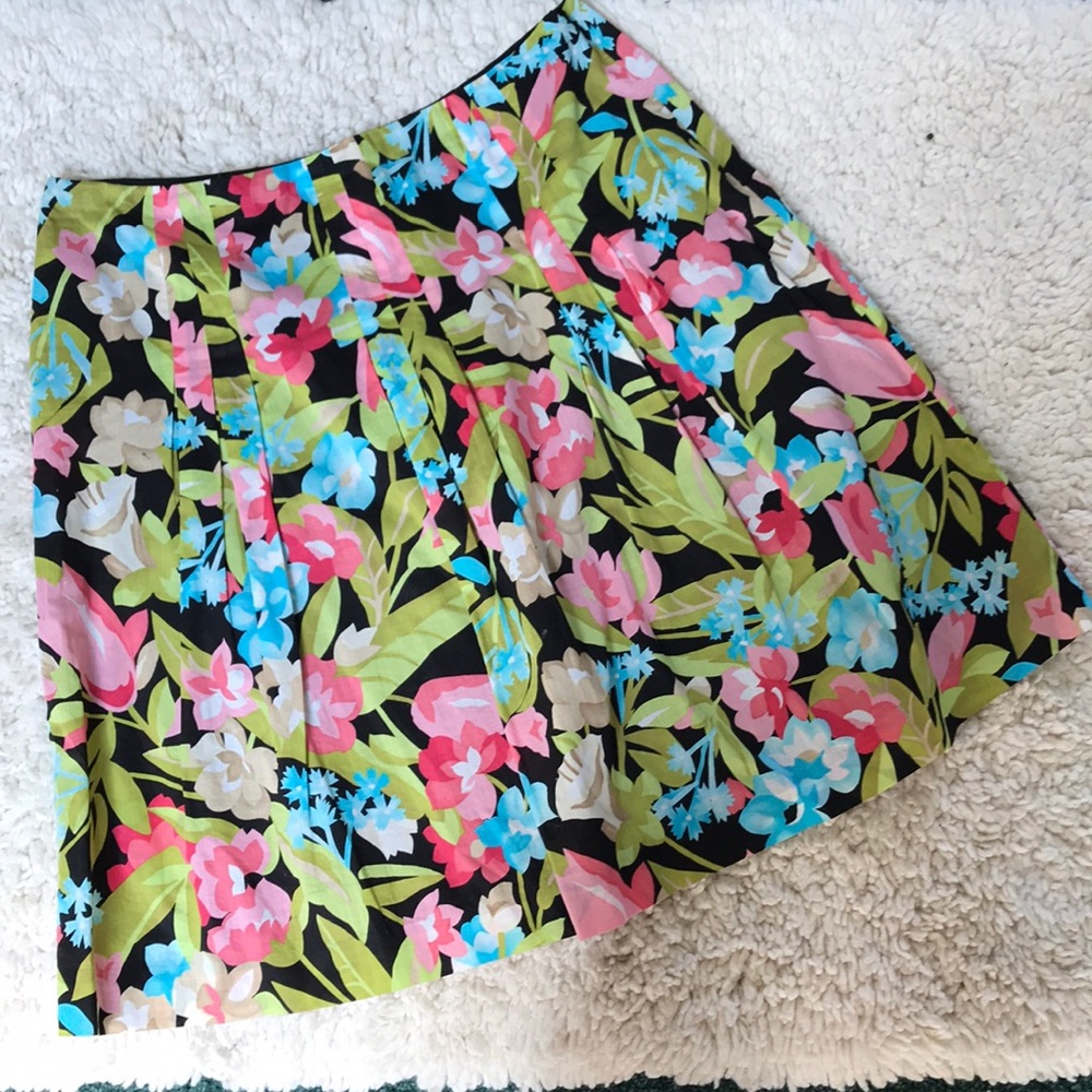 Talbots Floral Skirt